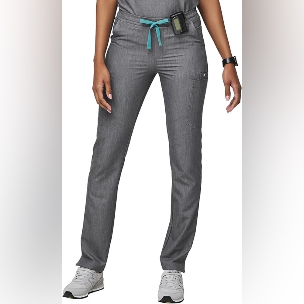 women's Graphite Yola™ - Petite Skinny Scrub Pants - XS - Petite / Graphite